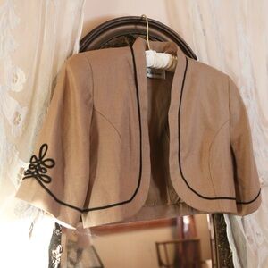 Vintage Ronnie Heller for Saks Fifth Avenue Bolero Jacket